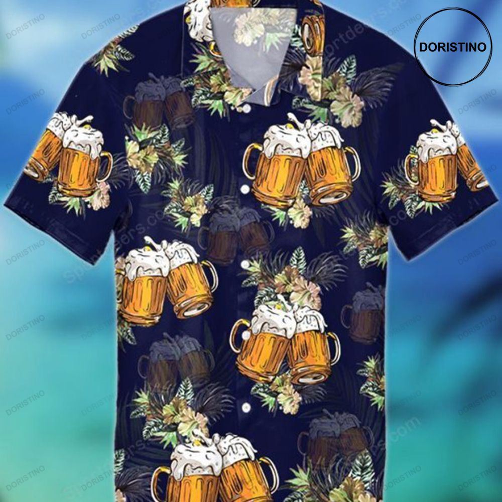 Summer Beer Tropical Hawaiian Shirt