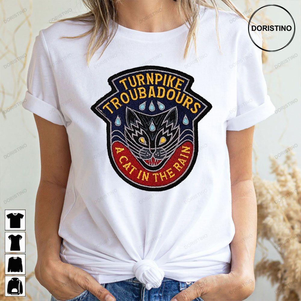 Art Turnpike Troubadours A Cat In The Rain 2023 2 Doristino Limited Edition T-shirts