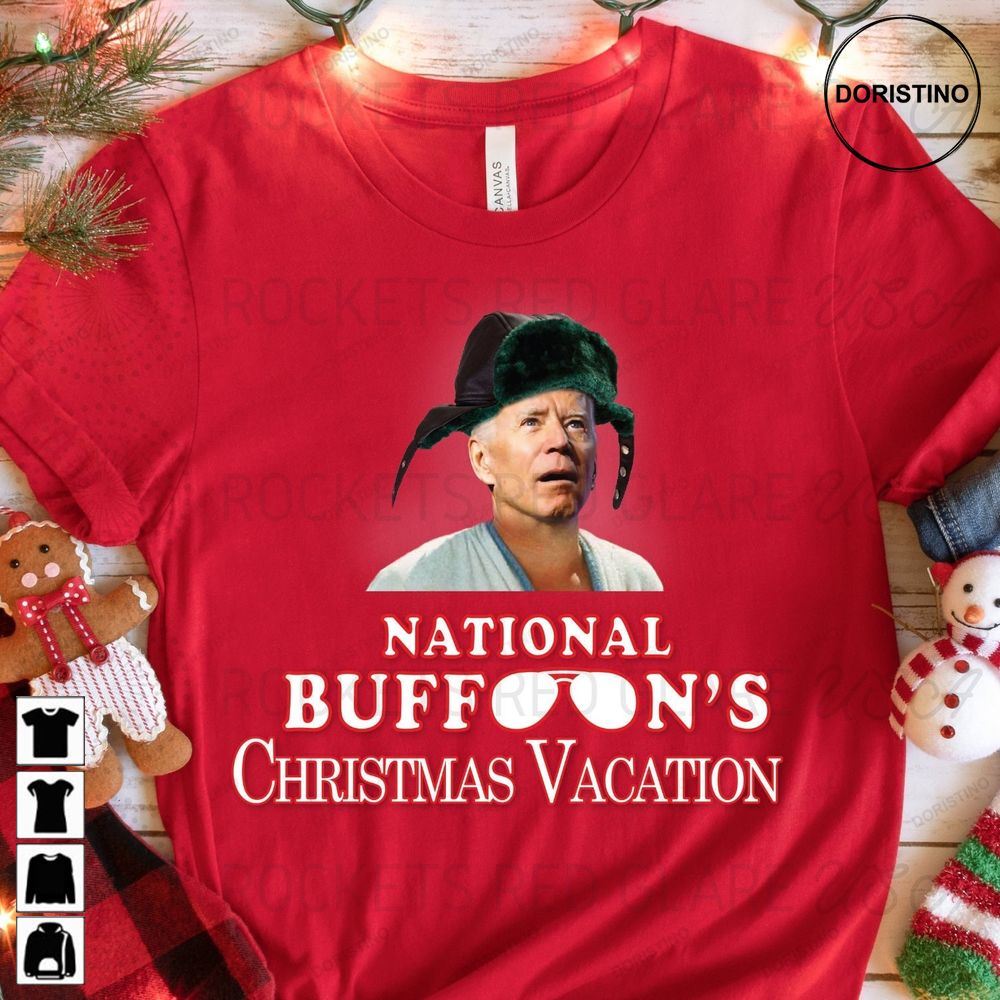 Joe Biden National Buffoons Christmas Vacation Funny Limited Edition T-shirts