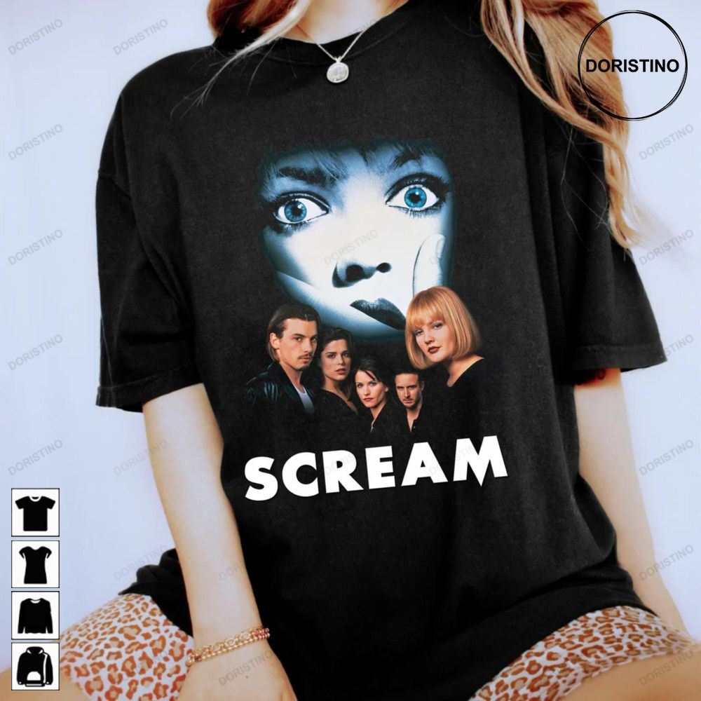 Scream Movie Cream 90s Horror Movie Halloween Awesome Shirts