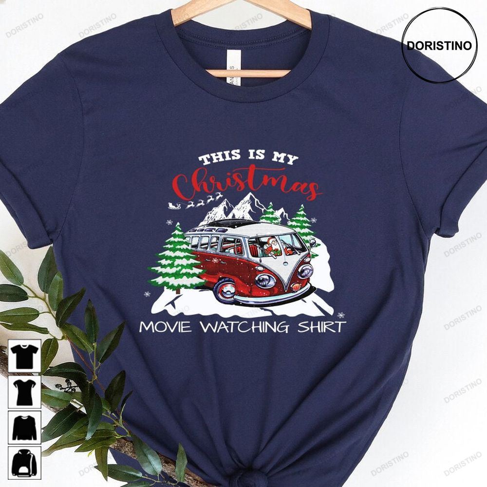 This Is My Christmas Movie Watching Christmas Limited Edition T-shirts