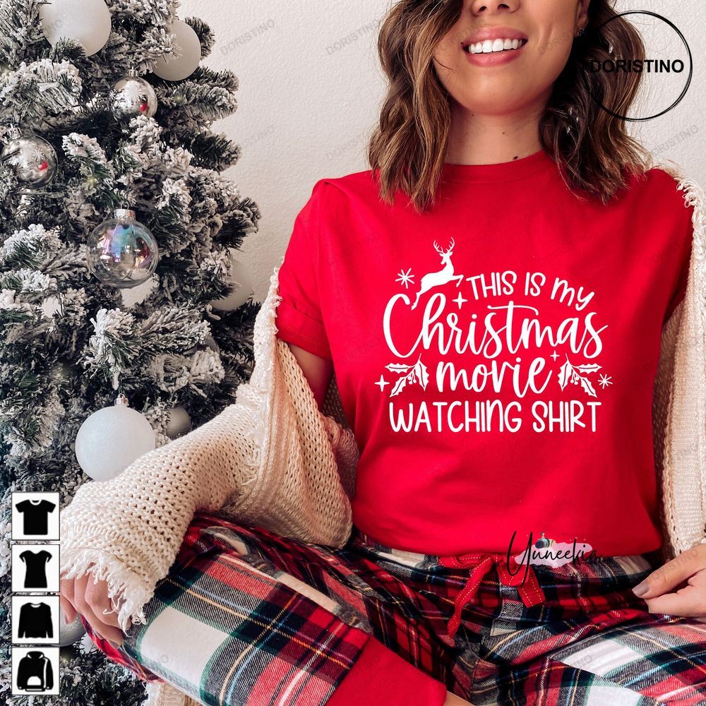 This Is My Christmas Movie Watching Family Christmas Awesome Shirts