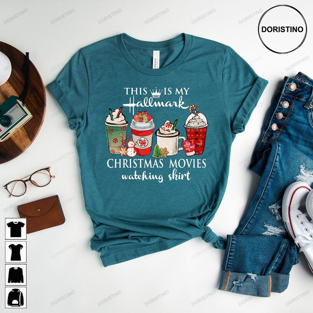 This Is My Movie Watching Hallmark Christmas Movies Limited Edition T-shirts