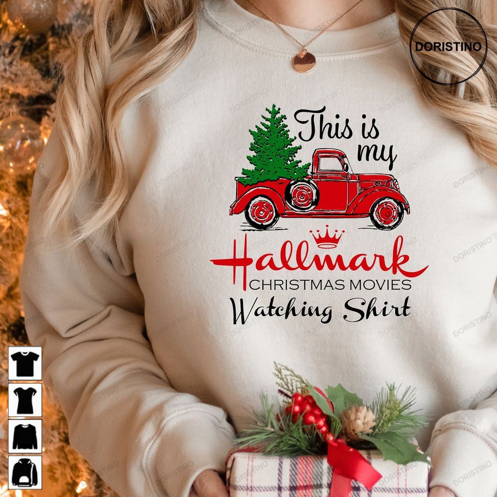 This Is My Movie Watching Hallmark Christmas Awesome Shirts