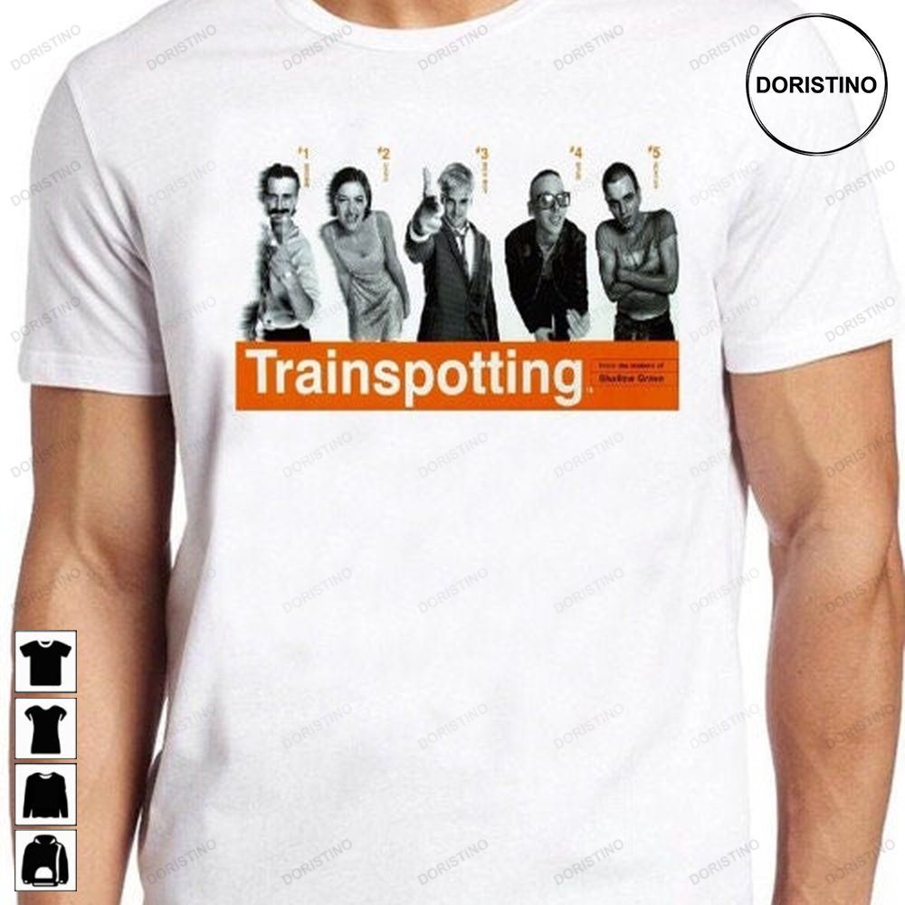 Trainspotting Cult 90s Movie Retro Cool Gift 245 Limited Edition T-shirts