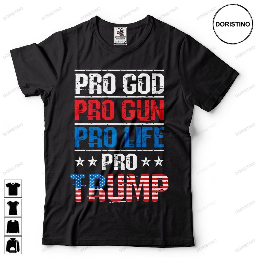 thumbnail image 2 of Donald Trump 2024 T-Shirt – Vintage American Flag MAGA Graphic Tee (Men's S-4XL) 2 of 5