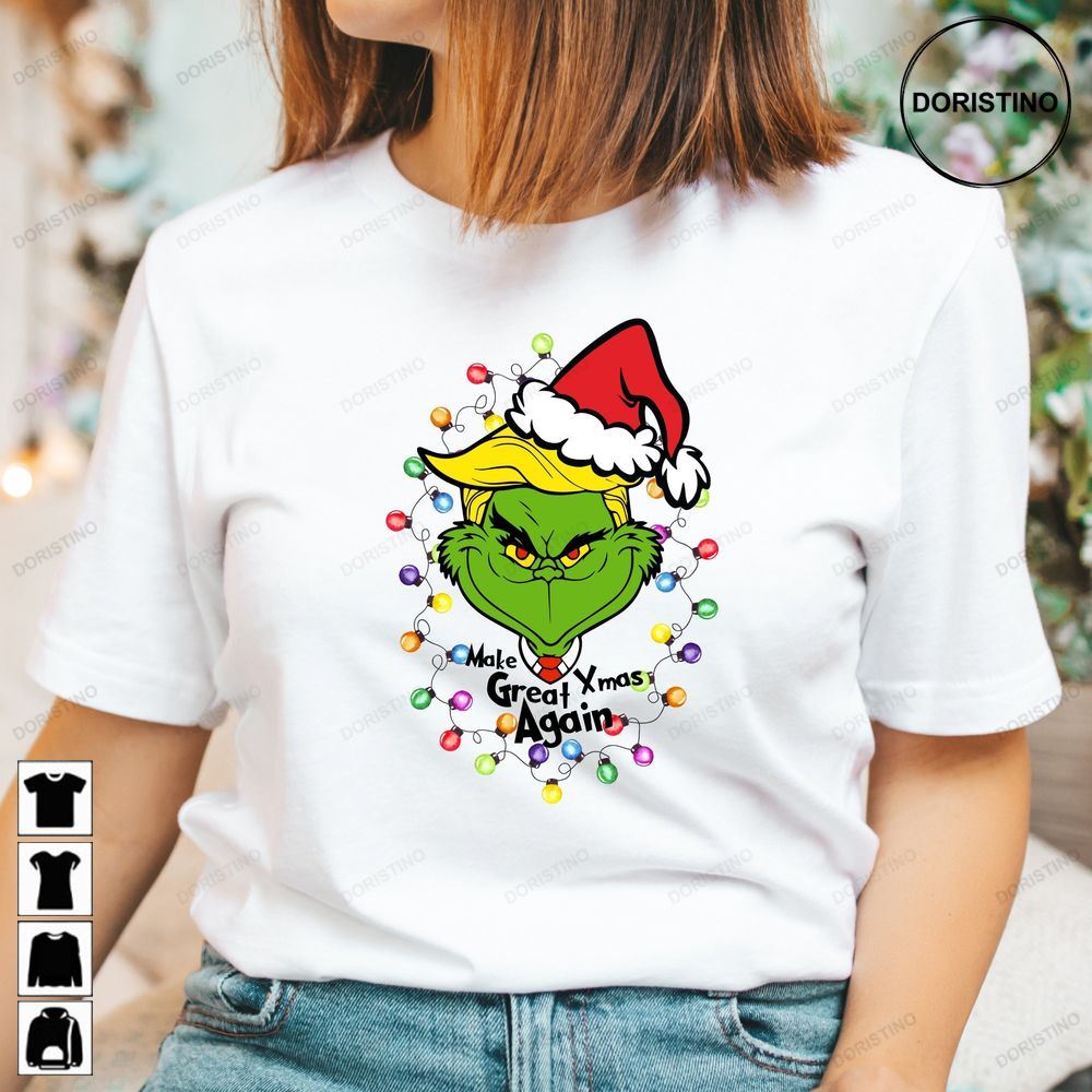 Trump Grinch Christmas Grinch Trump Make Great Xmas Limited Edition T-shirts