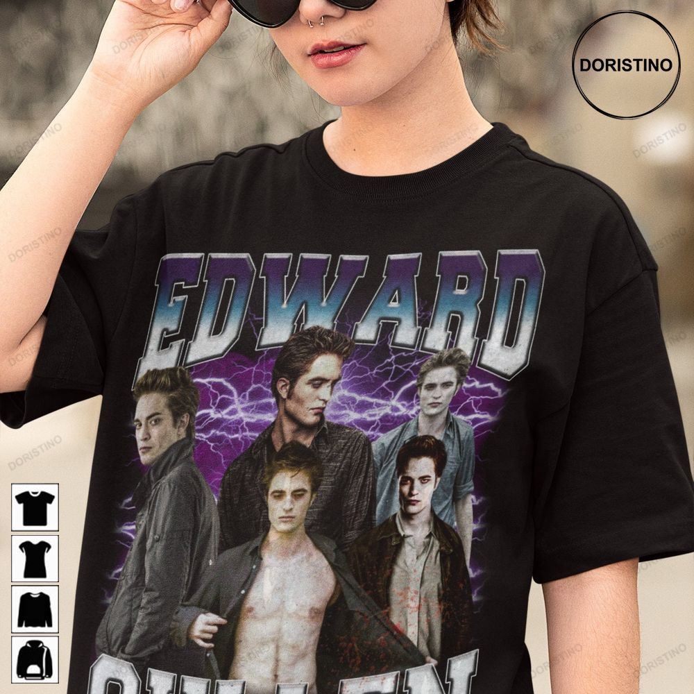 Unisex Vintage Edward Cullen Edward Cullen Awesome Shirts