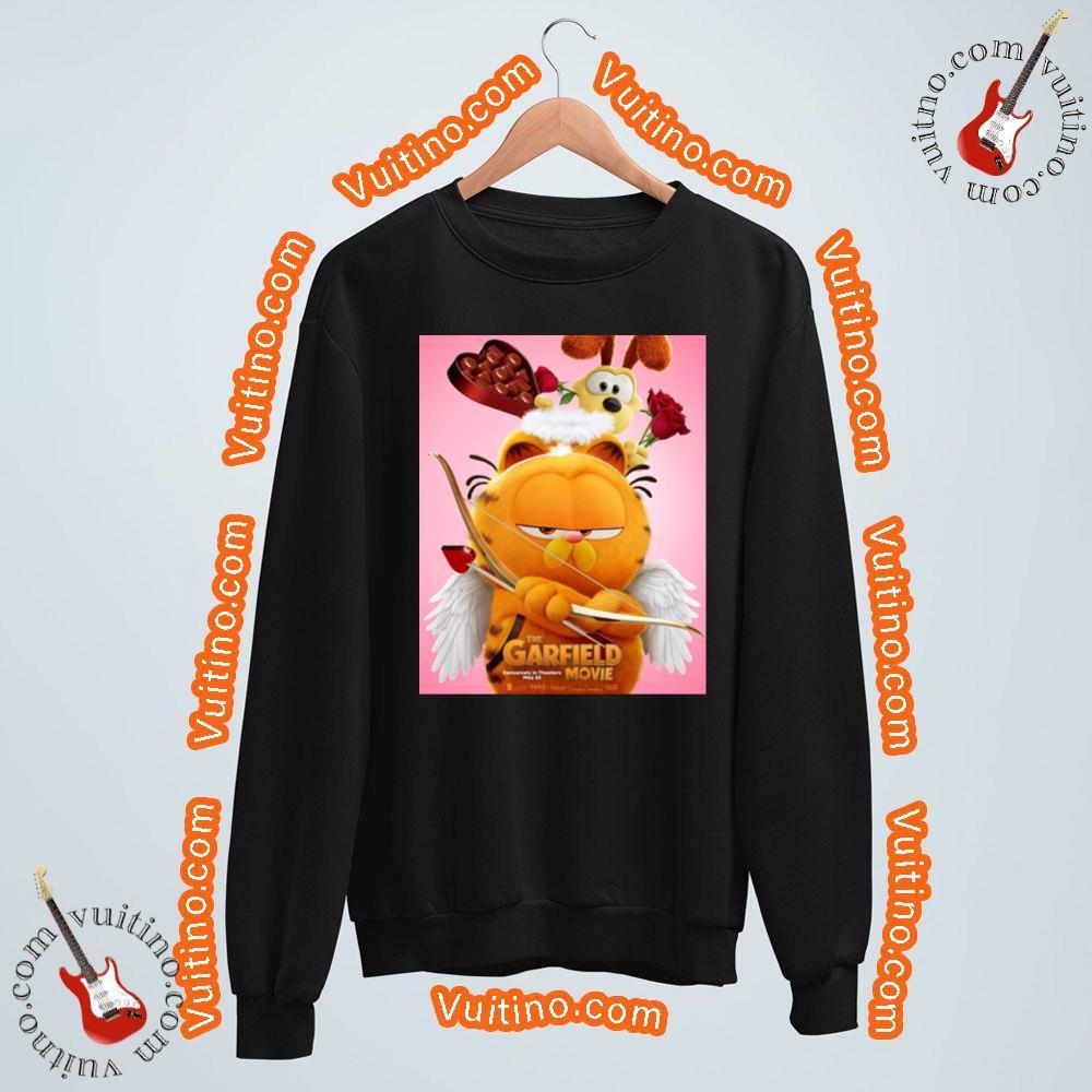 Cute Valentine The Garfield Movie Apparel
