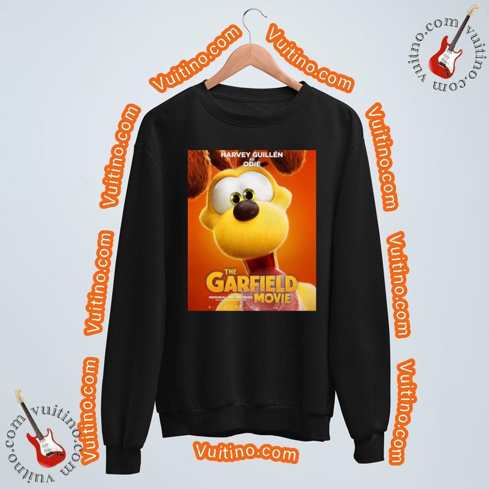 Odie Harvey Guillen The Garfield Movie Shirt