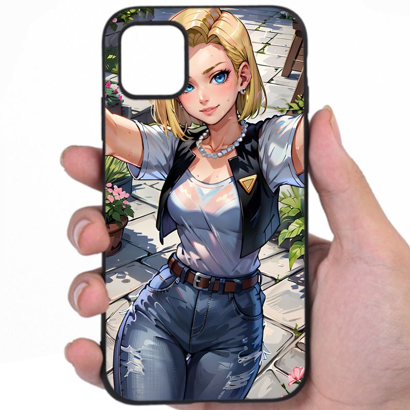 Android 18 Dragon Ball Exotic Allure Hentai Design Awesome Phone Case