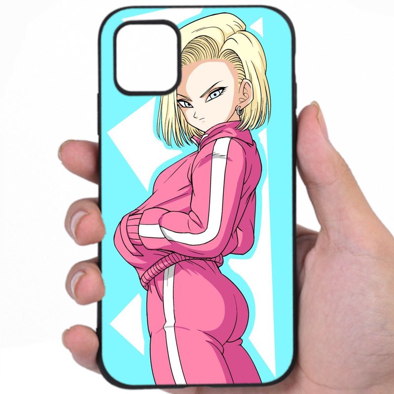 Android 18 Dragon Ball Exotic Allure Hentai Mashup Art Phone Case