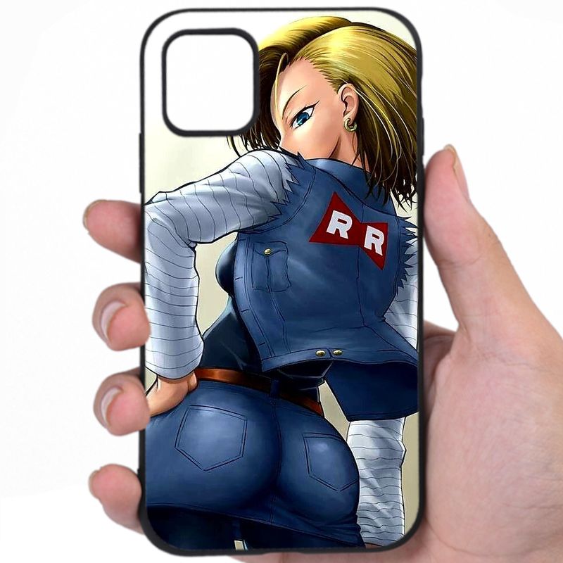 Android 18 Dragon Ball Exotic Allure Sexy Anime Design iPhone Samsung Phone Case