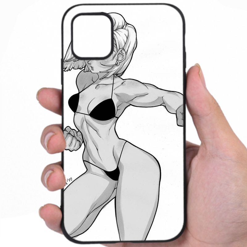 Android 18 Dragon Ball Irresistible Sexiness Hentai Design Phone Case