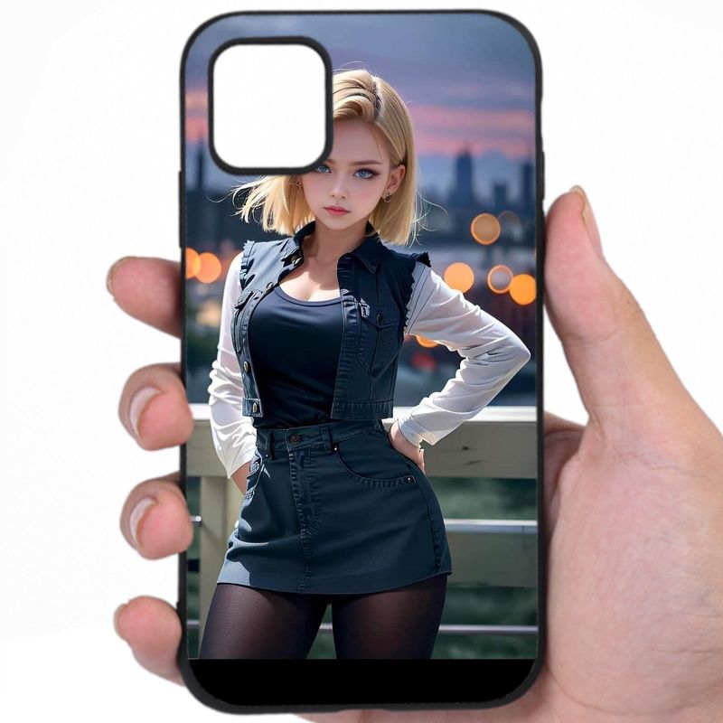 Android 18 Dragon Ball Provocative Charm Hentai Art Phone Case