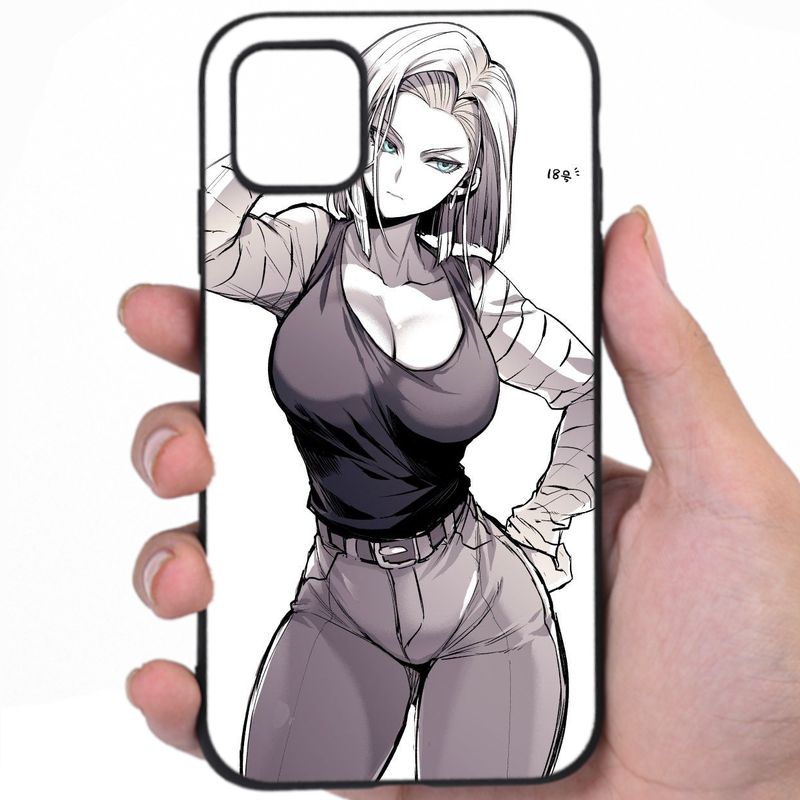 Android 18 Dragon Ball Provocative Charm Hentai Fan Art Awesome Phone Case