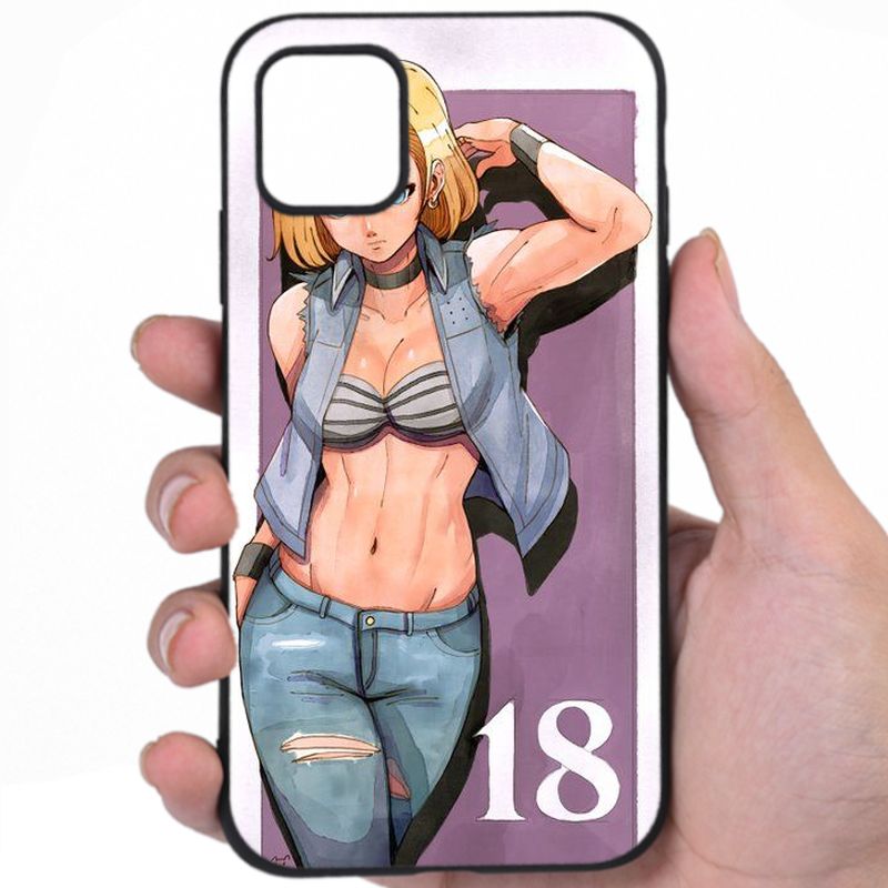 Android 18 Dragon Ball Provocative Charm Sexy Anime Fine Art Awesome Phone Case