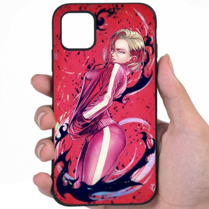 Android 18 Dragon Ball Steamy Presence Sexy Anime Design Phone Case
