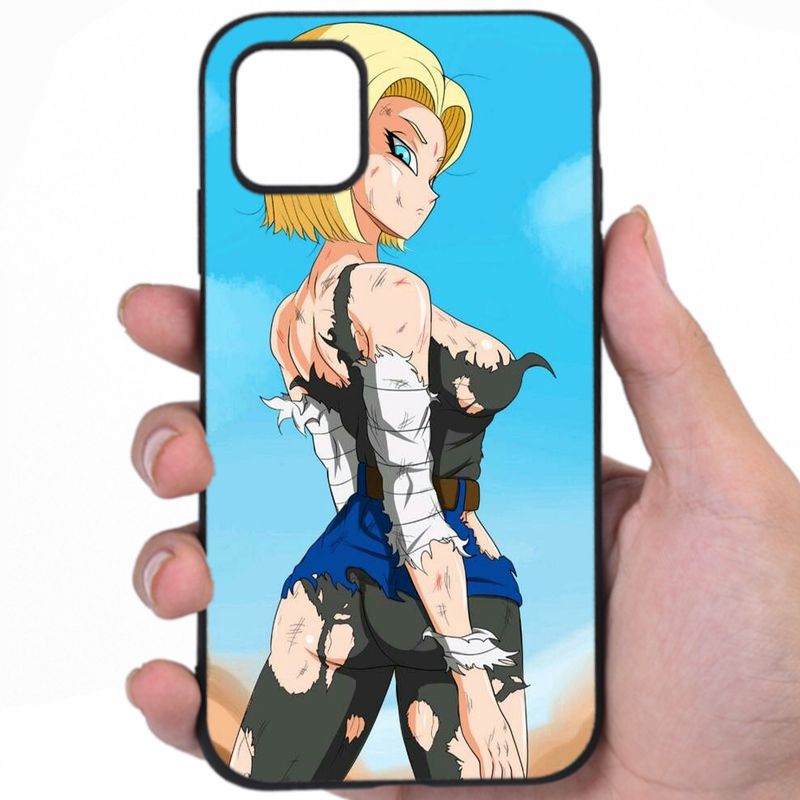 Android 18 Dragon Ball Steamy Presence Sexy Anime Fine Art Awesome Phone Case