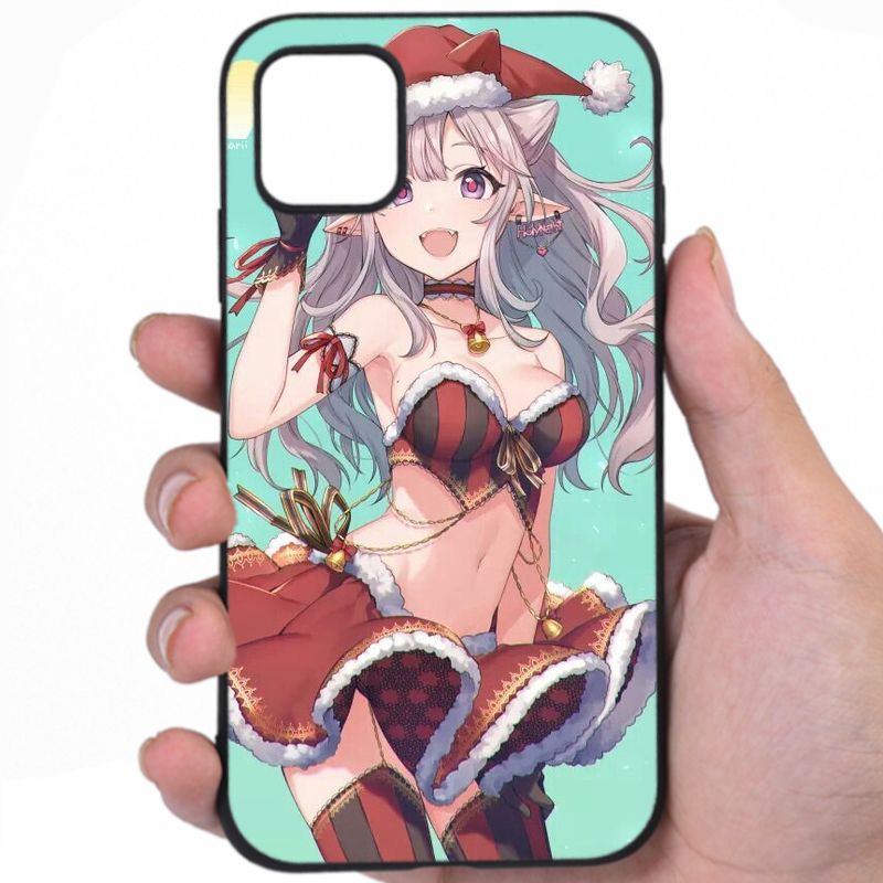 Anime Christmas Alluring Curves Hentai Fine Art Adtzc Awesome Phone Case