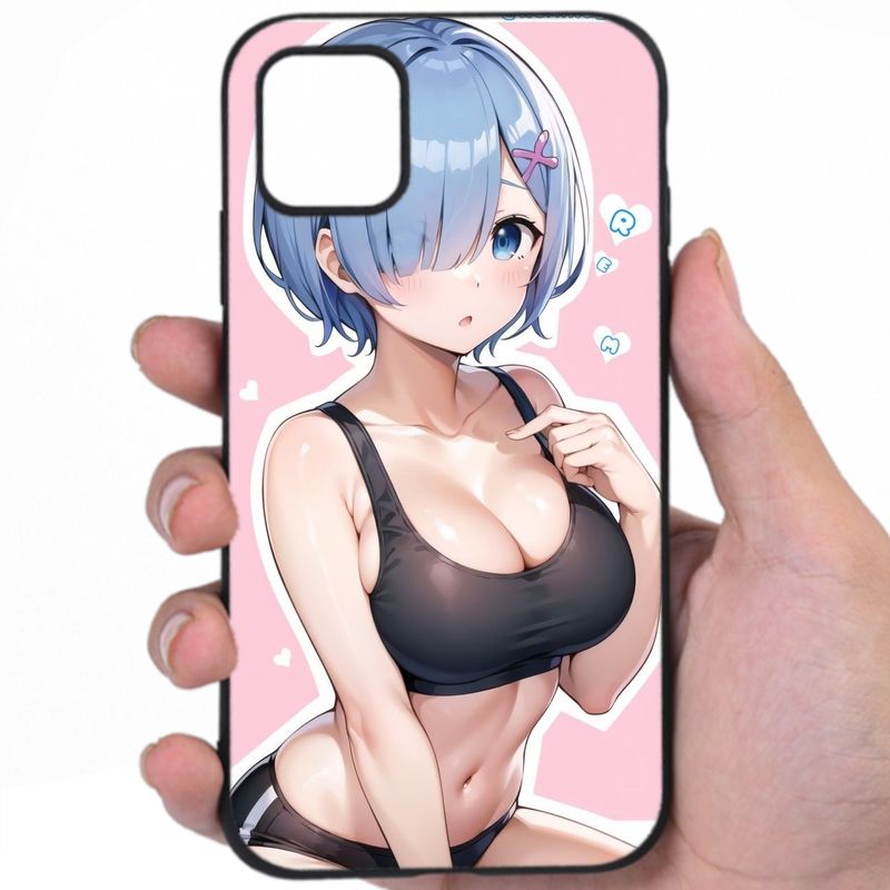 Anime Christmas Irresistible Sexiness Sexy Anime Fan Art iPhone Samsung Phone Case