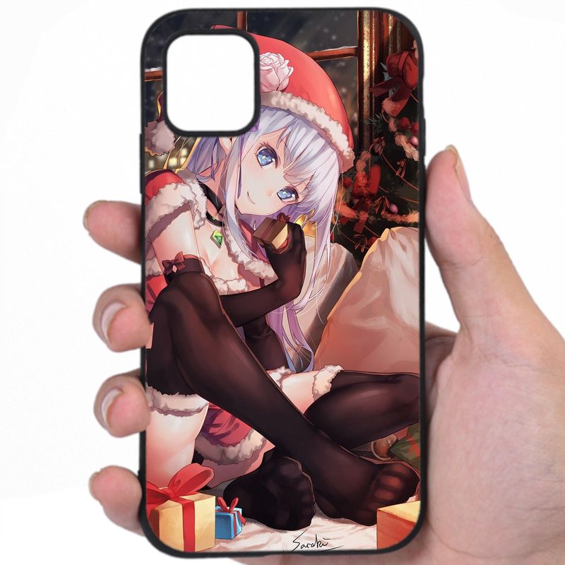 Anime Christmas Provocative Charm Hentai Fan Art iPhone Samsung Phone Case
