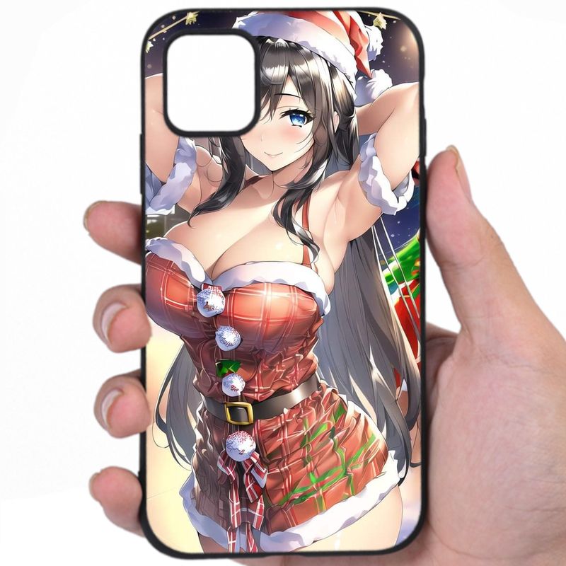 Anime Christmas Seductive Appeal Sexy Anime Mashup Art Phone Case