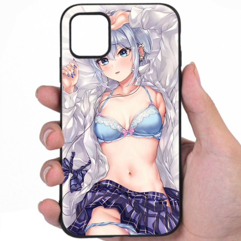 Anime Christmas Sensual Elegance Sexy Anime Fine Art Phone Case