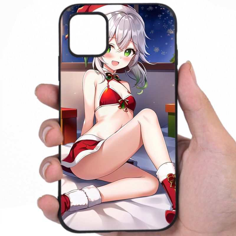Anime Christmas Steamy Presence Hentai Art Awesome Phone Case