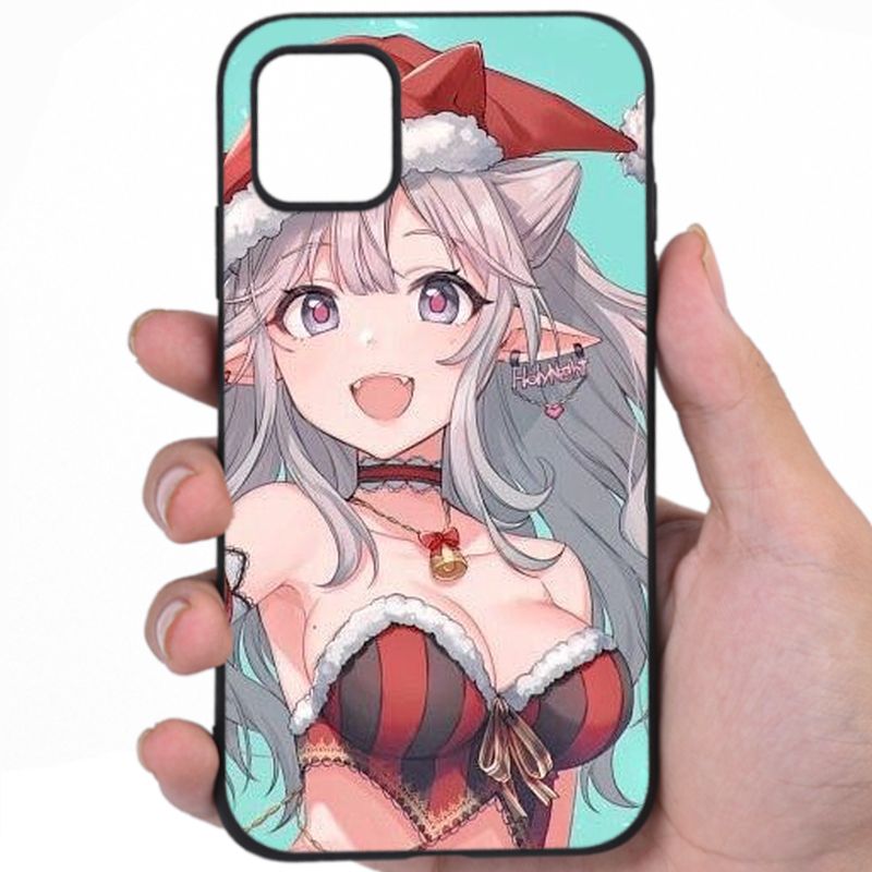 Anime Christmas Sultry Beauty Hentai Fine Art Qscwd Awesome Phone Case