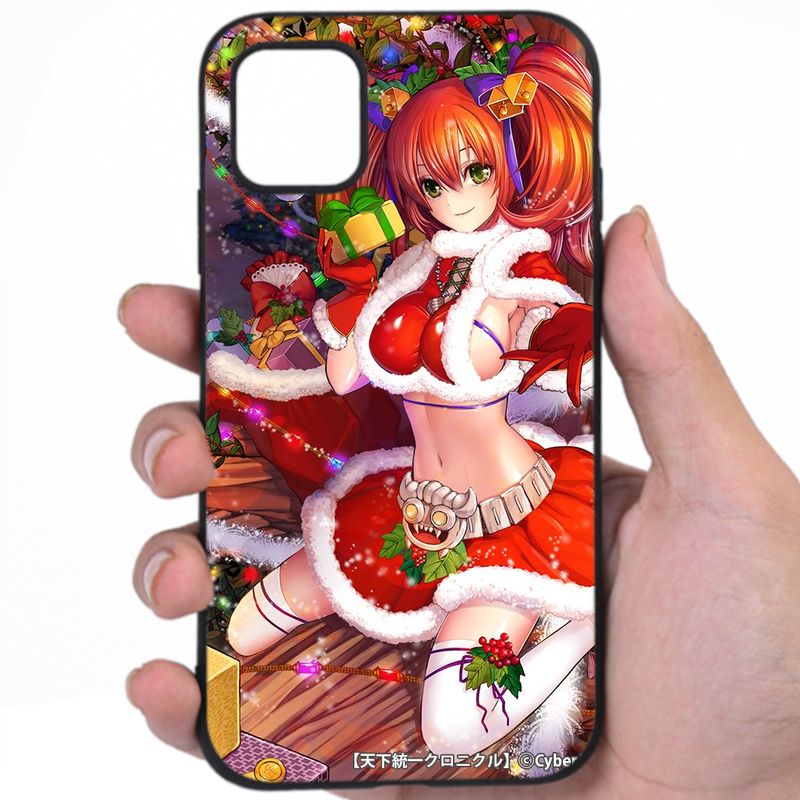 Anime Christmas Voluptuous Figure Sexy Anime Mashup Art iPhone Samsung Phone Case