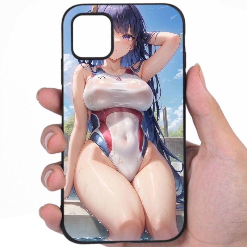 Anime Kawaii Alluring Curves Hentai Artwork Awesome Phone Case