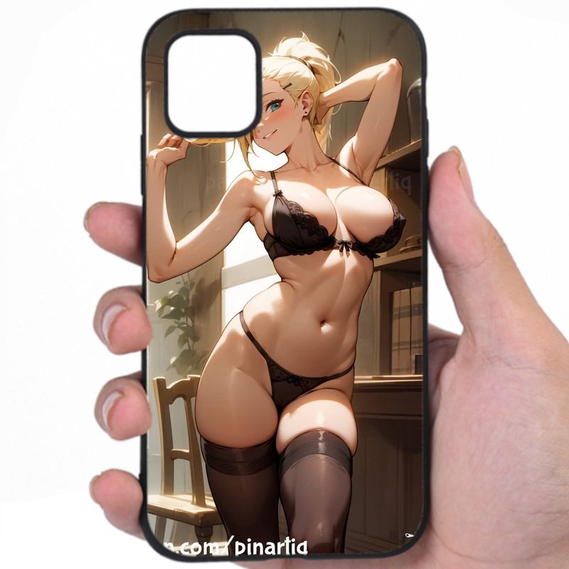 Anime Kawaii Exotic Allure Hentai Mashup Art iPhone Samsung Phone Case