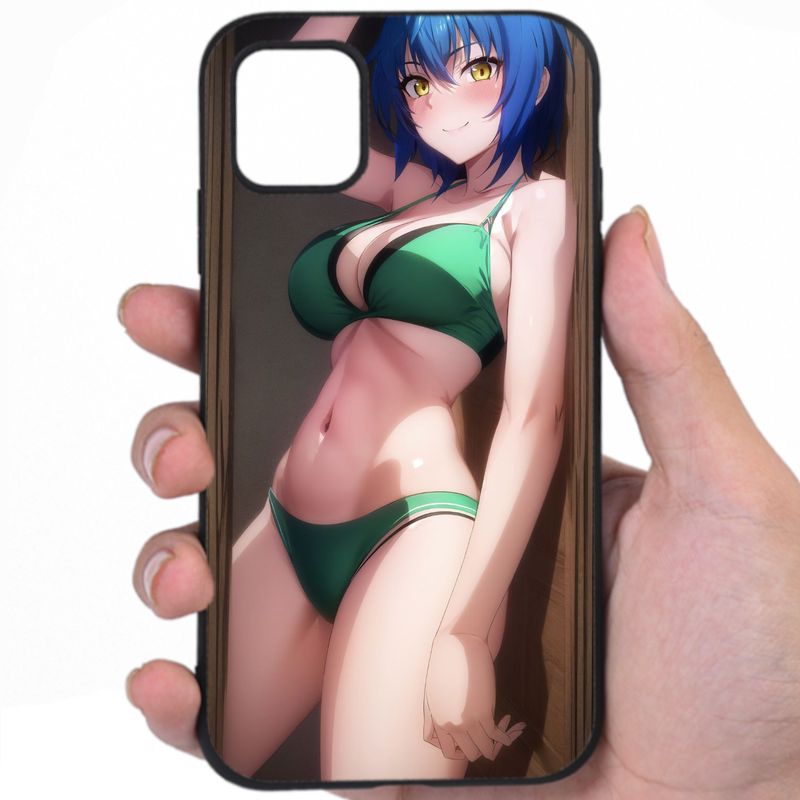 Anime Kawaii Risqué Outfit Sexy Anime Fine Art Awesome Phone Case