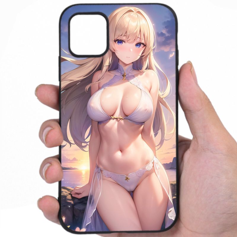 Anime Kawaii Sensual Elegance Hentai Artwork Phone Case