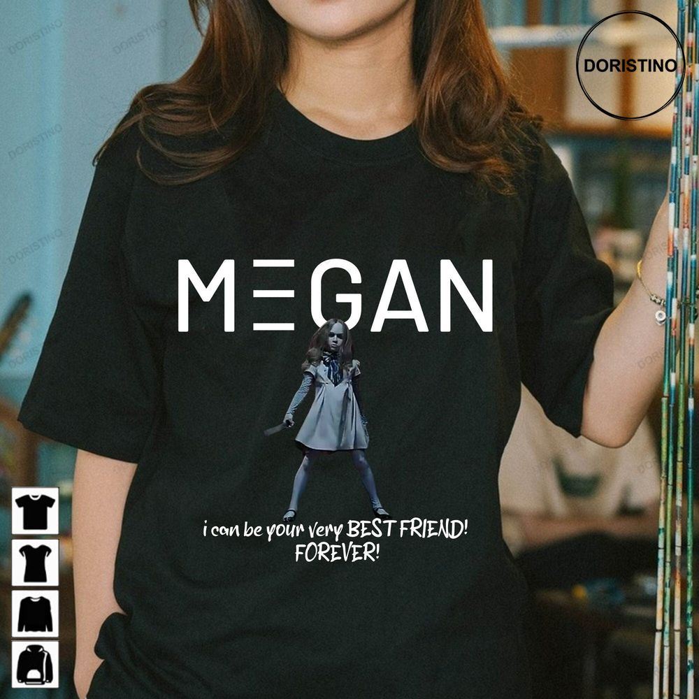 M3gan M3gan I Can Be Your Very Friend Forever Horror Movie Run M3gan Megan Movie Trending Style