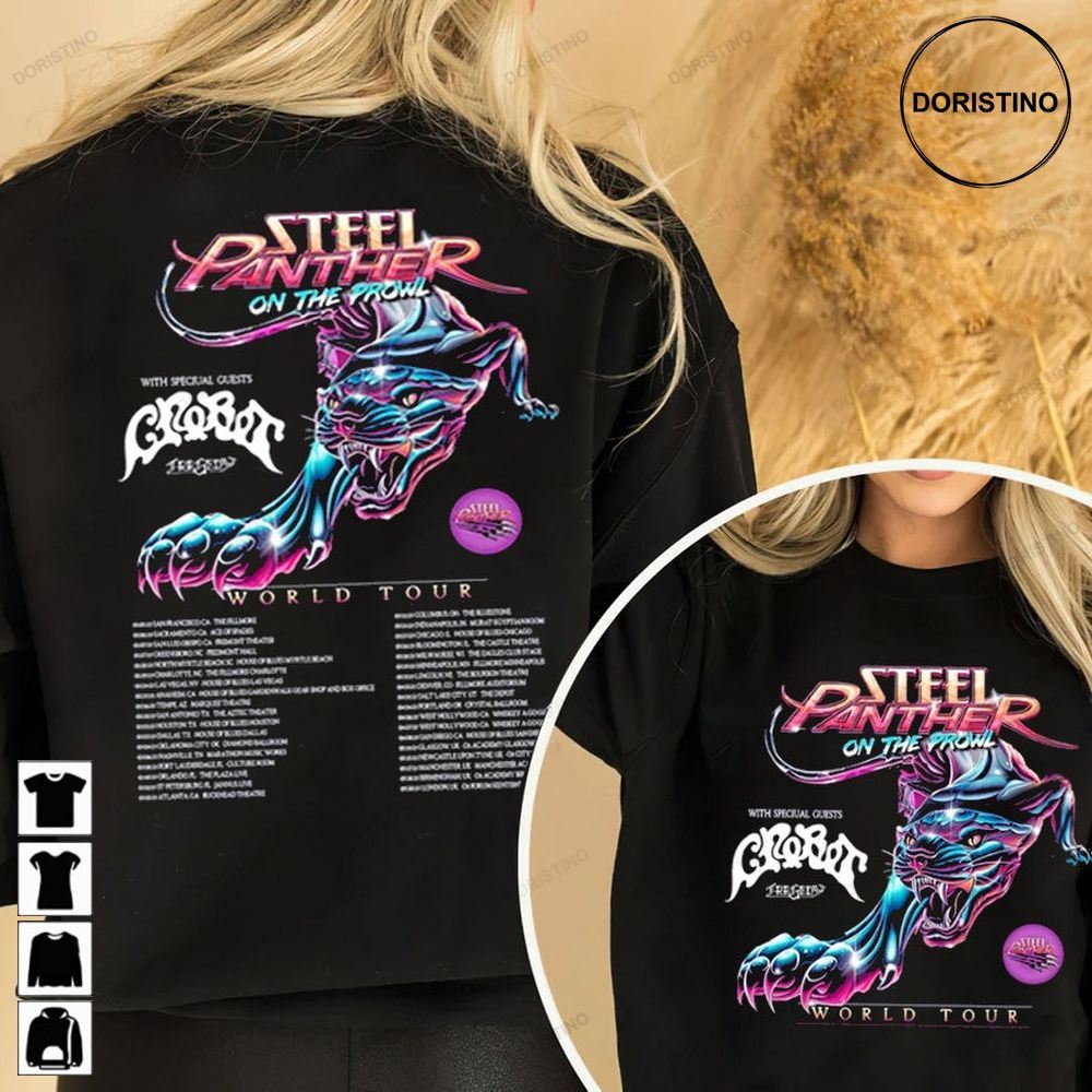 Sl Panther On The Prowl World Tour 2023 Limited Edition T-shirts