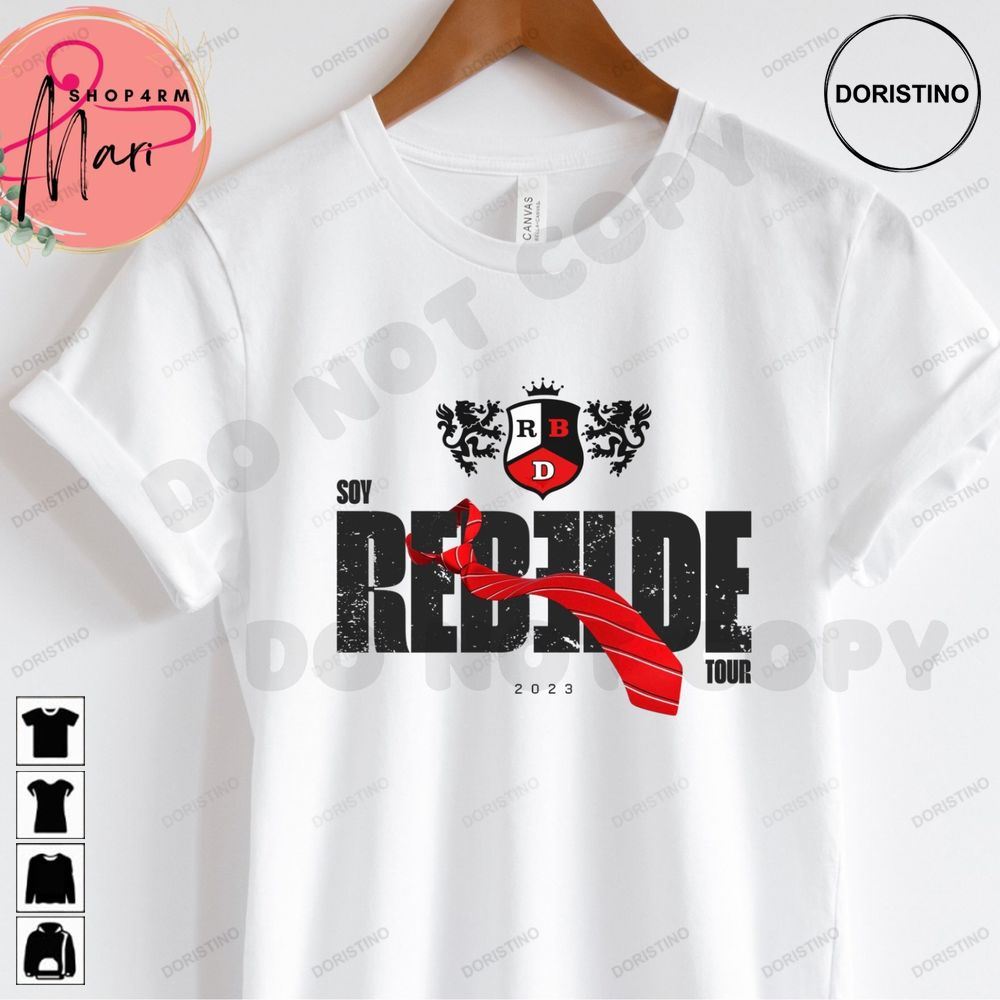 Soy Rebelde Tour 2023 Rebelde Tour Merch 2023 Limited Edition T-shirts