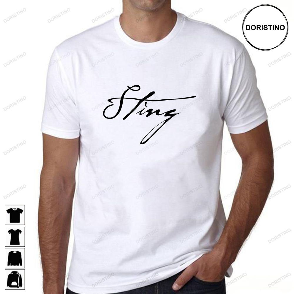 Sting Logo Sting Singer Woman Sting Vintage Awesome Shirts