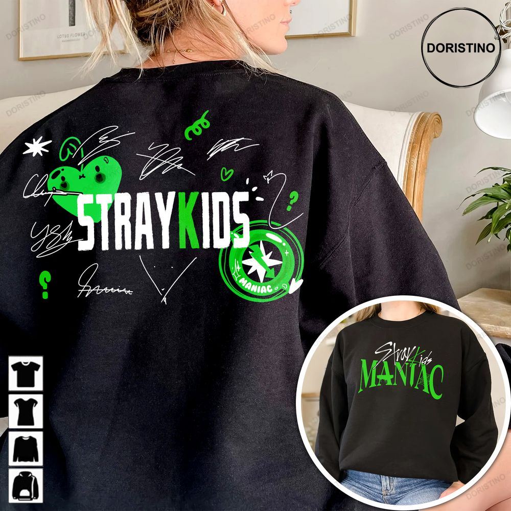 Stray Kids Maniac Stray Kids World Tour Limited Edition T-shirts