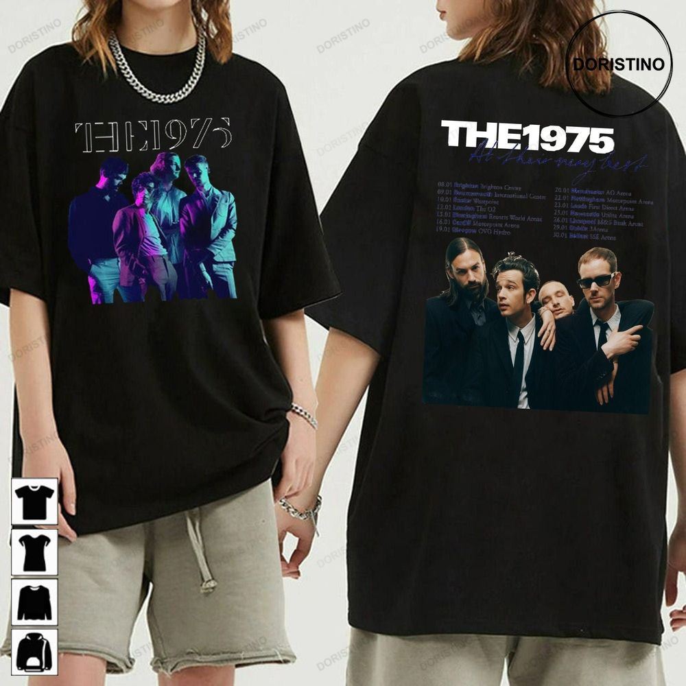 The 1975 Rock Band Tour 2023 The 1975 Rock Band At Awesome Shirts