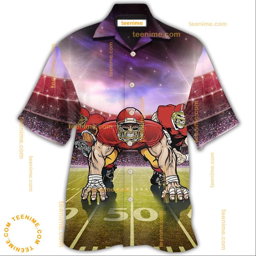 American Football Mysterious Sky Cool Style  Awesome Hawaiian Shirt