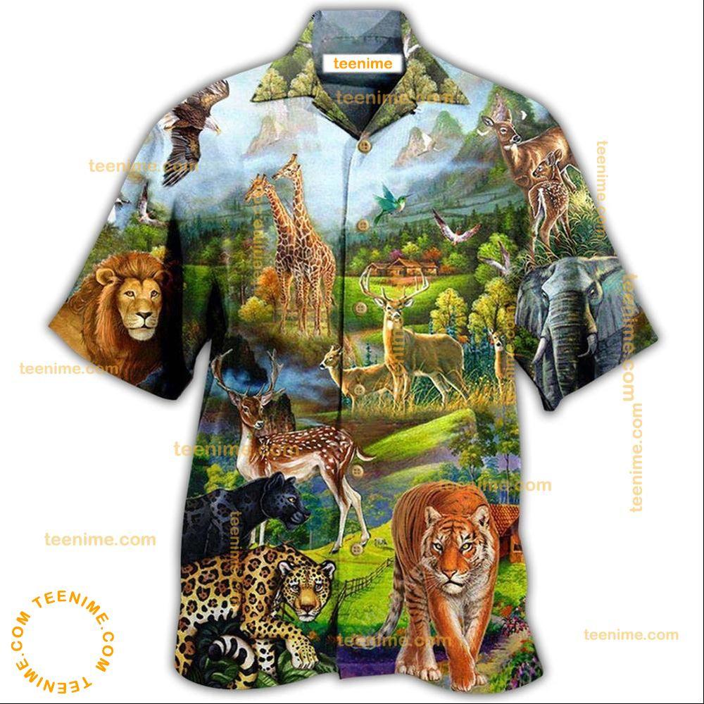 Animals World Wild Life So Good Mountain  Limited Edition Hawaiian Shirt