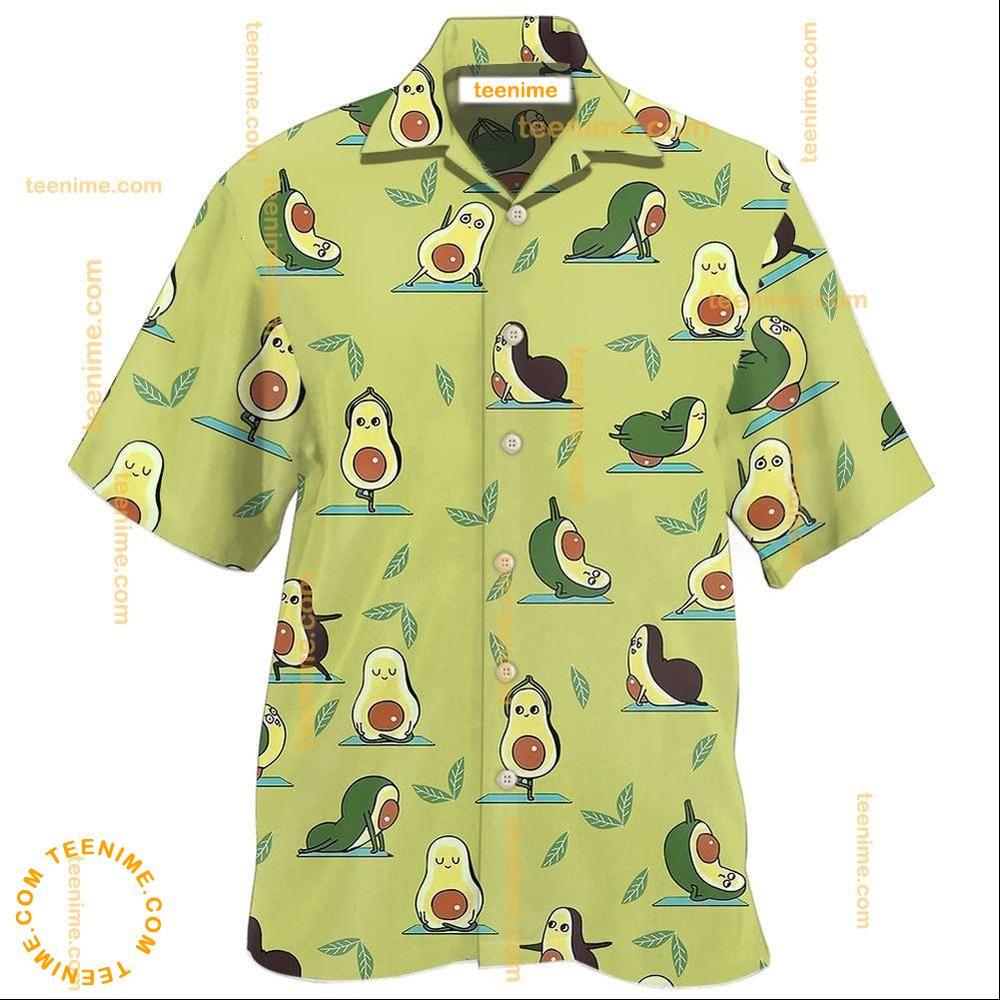 Avocado Plays With Happy Avocado So Cute  Limited Edition Hawaiian Shirt