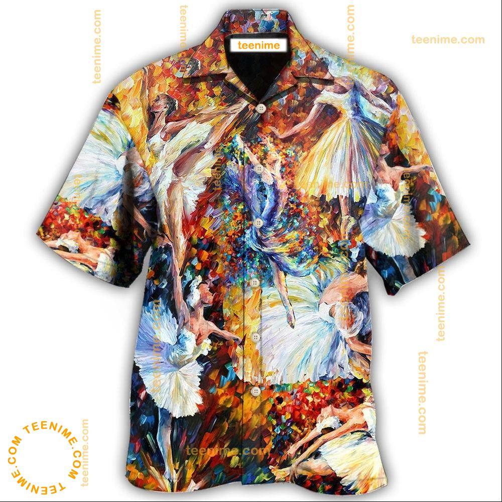 Ballet Beautiful Mix Color Art  Limited Edition Hawaiian Shirt