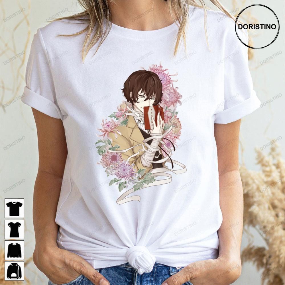 Flower And Dazai Bungou Stray Dogs Limited Edition T-shirts