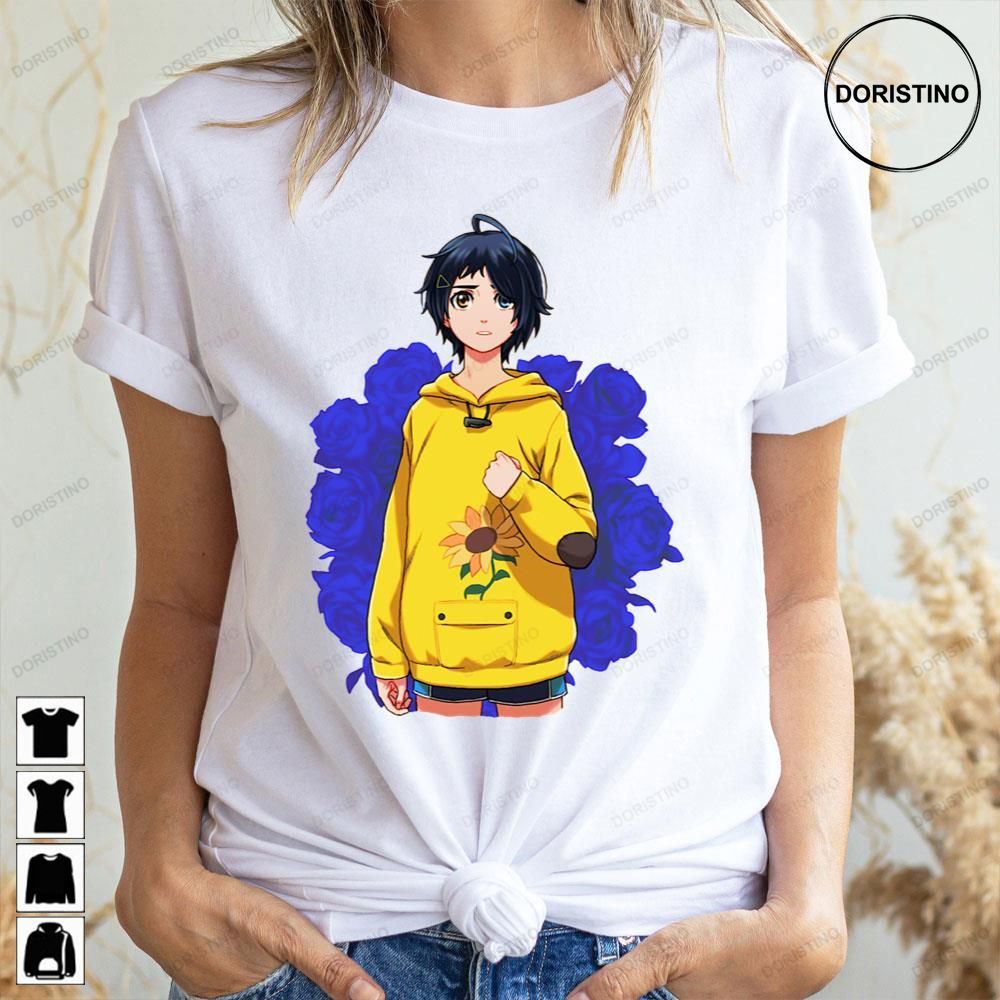 Flower Background Wonder Egg Priority Limited Edition T-shirts