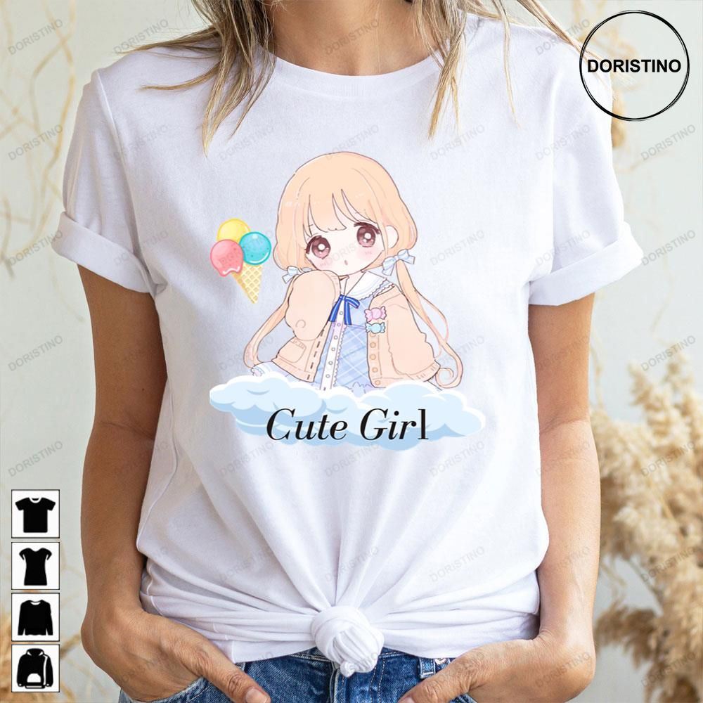 Girl On Cloud Pikamee Limited Edition T-shirts