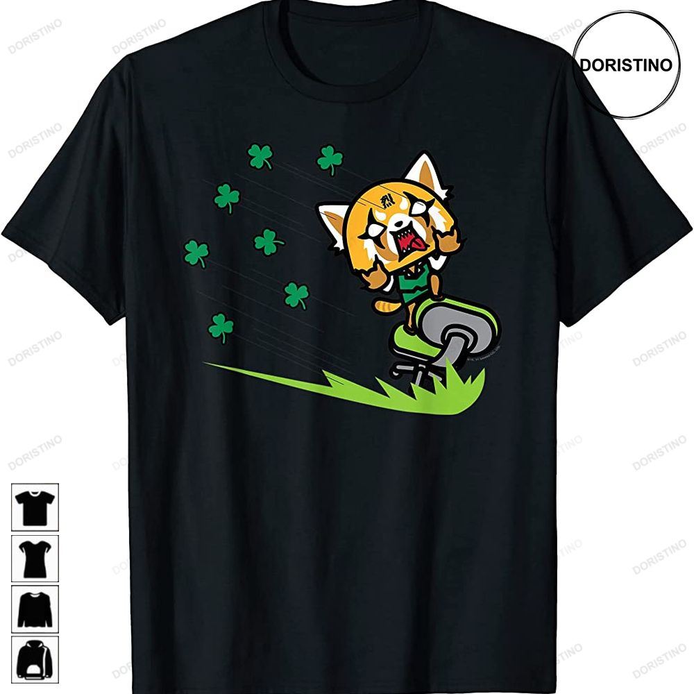 Aggretsuko Shamrock Saint Patricks Day Limited Edition T-shirts