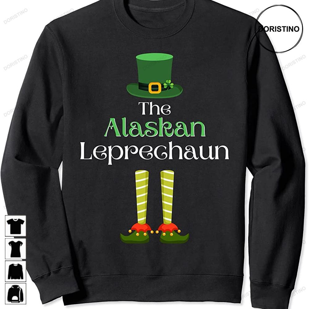 Alaskan Leprechaun Matching Family Group St Patricks Day Awesome Shirts